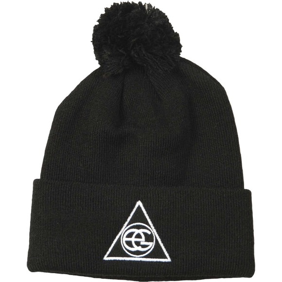 Ellie Goulding EG Pyramid Black Beanie Merch - Picture 1 of 3